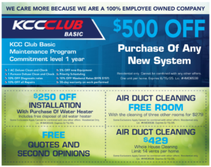 Beat the Summer Heat with KCC’s Exclusive July Savings image
