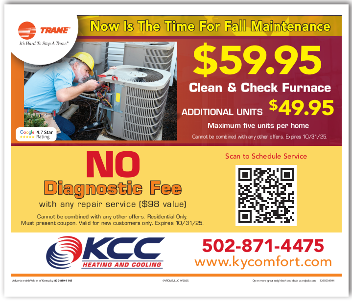 Fall Into Savings: KCC Heating & Cooling’s Limited-Time Offers Are Here! image