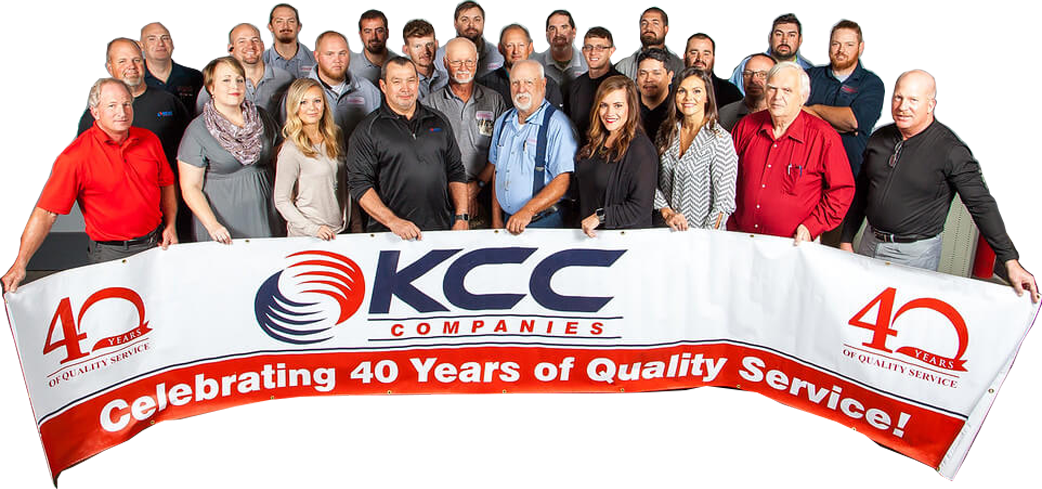 Become Part of KCC Companies! Today, hundreds of clients rely on KCC Companies. Our team remains committed to providing efficient and complete solutions for their needs.